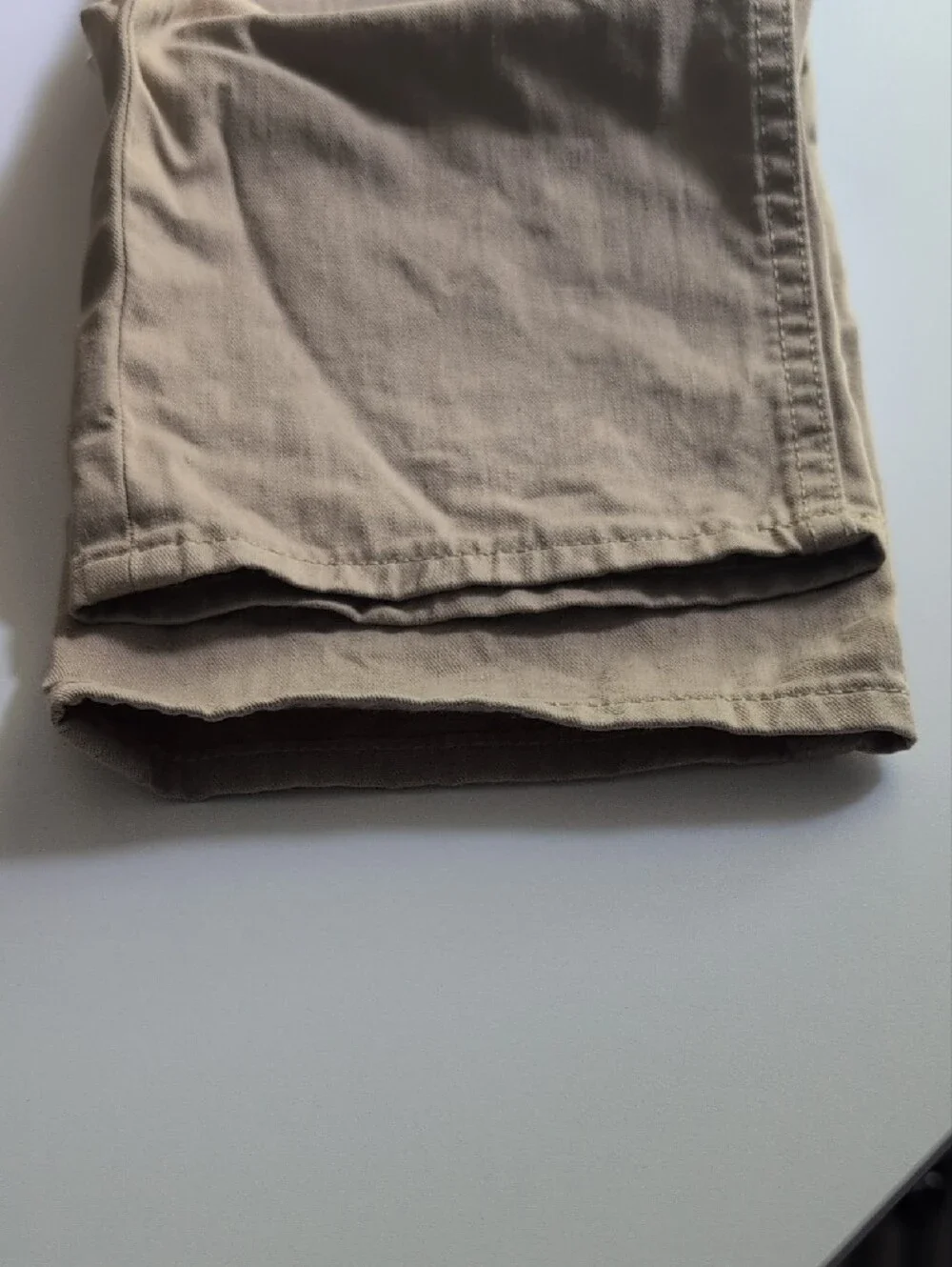 Banana Republic Men's Slim Fit 34x32 Linen Cotton Blend Khaki Pants